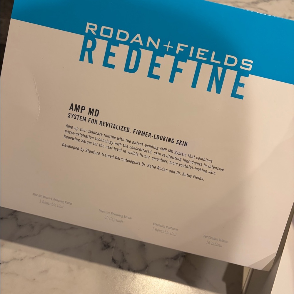 Rodan + Fields Blue and White AMP MD System